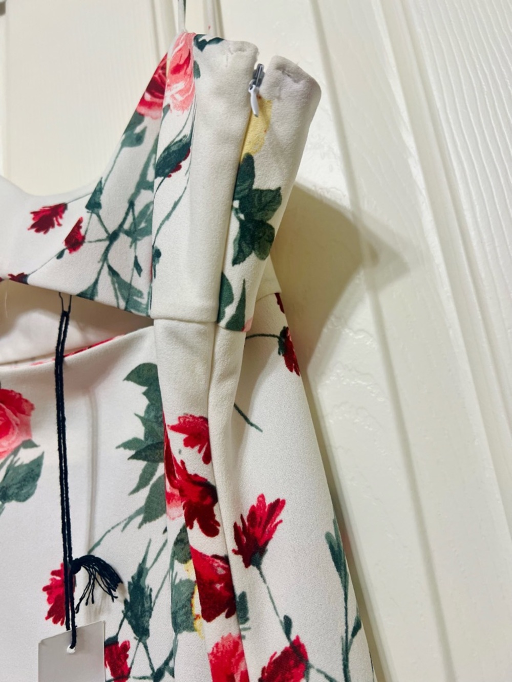 NWT Elegant Floral Mermaid Midi Dress - Picture 13 of 15